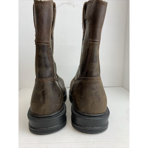 HERMAN SURVIVORS - SIZE: 7.5 - Plower Waterproof Steel-Toe Pull-On Work Boots - Picture 9 of 10